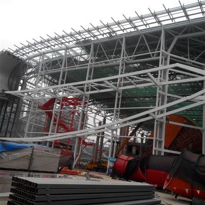 Estructura de l'acer Edifici terminal de l'aeroport